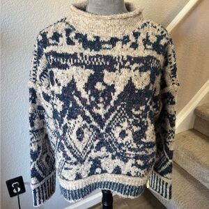 Anthropologie Pilcro Relaxed Roll-Neck Sweater